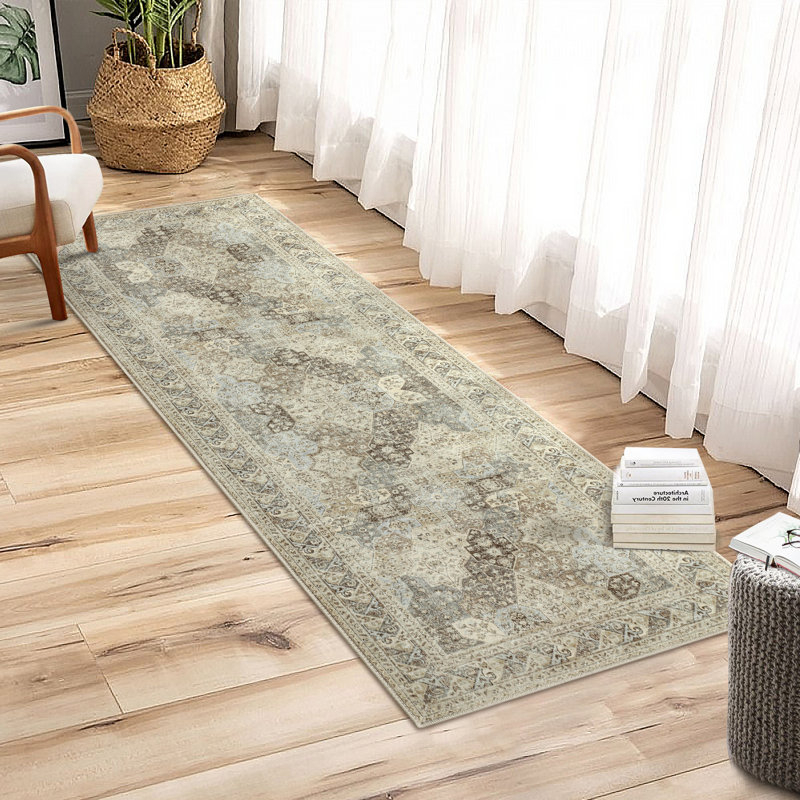 Sarto Washable Oriental Indoor Rug, Runner 2' x 6'