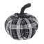 Ensemble de 2 décorations de citrouille d'Halloween en tissu pour les fêtes