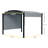 11 Ft. W x 11 Ft. D Steel Grill Gazebo Canopy-98184687