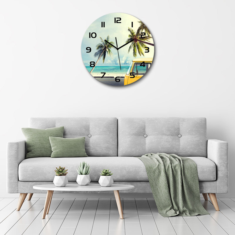 Jozi Glass Wall Clock