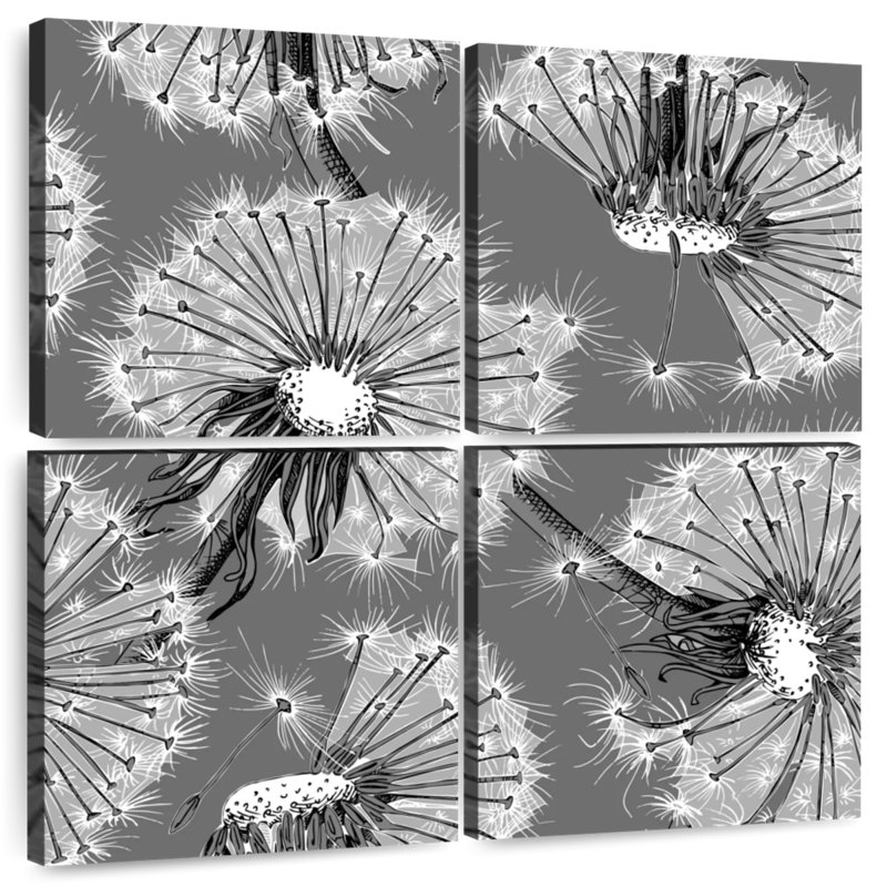 Harnek Dandelion Flowers, 18" H x 18" W