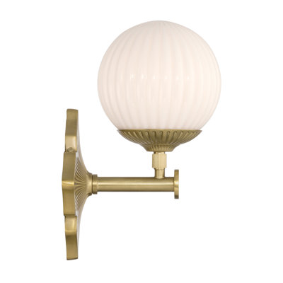 Chernev 7.5'' Aged Brass Sconce