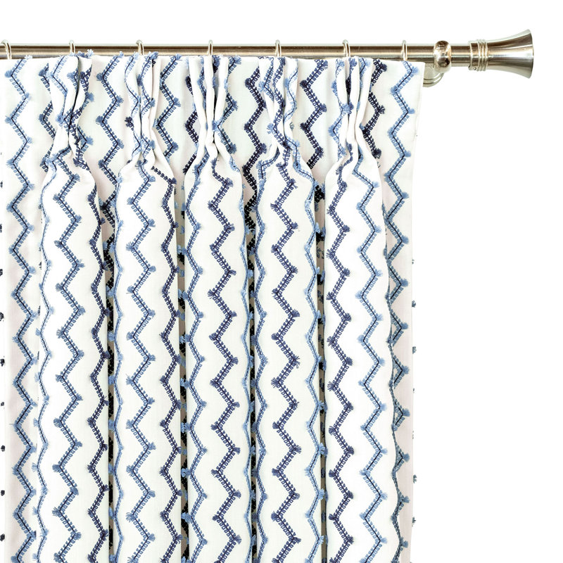 Beatrice Room Darkening Curtain, 40" W x 108" L