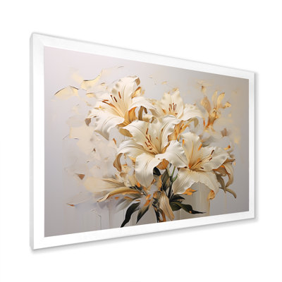 Dreamy Serenade Of Lilies IV sur toile
