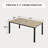 Deeana 6 - Person Patio Dining Set with Rectangular Table , Cushions Included