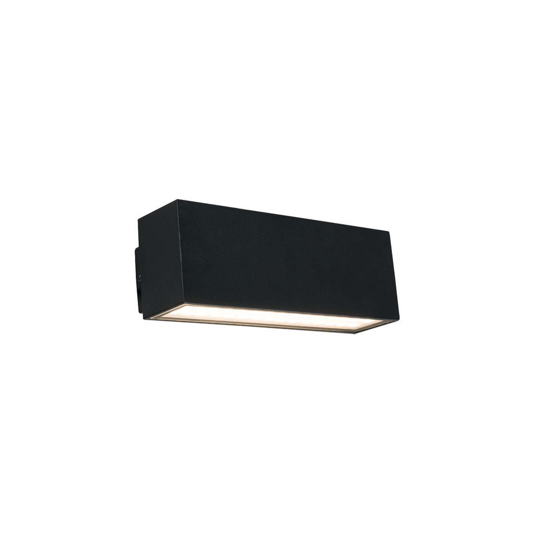 Gurney Black 2 - Bulb 7Cm H Integrated LED Outdoor Flush Mount