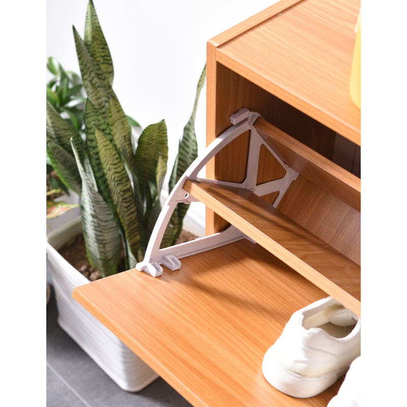 10 Pair Flip Down Shoe Storage