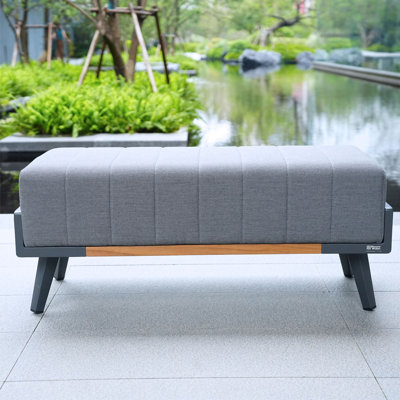 Leynah Aluminum Outdoor Lounge Chair