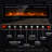 Electric Fireplace Recessed And Wall Mounted, Fireplace Heater With Touch Screen And Remote Control, Adjustable Flame Color, 750w/1500w-3671307-3671301