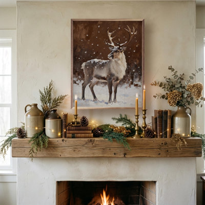 Reindeer Looking Left