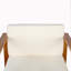 Chaises de salle à manger en bois massif avec coussin Mulry-106384958
