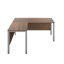 Buariki L-Shaped Metal Base Executive Desk-203599910-203599893-203599896