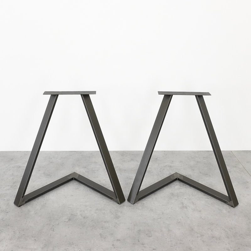 Aigan Table Leg, Steel
