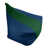 Bleu marine / vert sélectionné