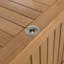 Abri Solid Eucalyptus Wood Deck Box