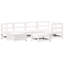 62cm Wide Patio Sofa with Cushions