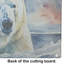 Polar Bear Glass Cutting Board Large