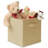 10.5" L x 10.5" W x 11" H Collapsible Fabric Cube Storage Bins-85952090