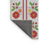 Tapis rouge à motif floral-1653104131