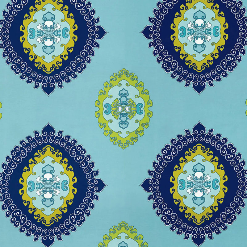 Tissu Schumacher x Trina Turk Super Paradise, PIscine