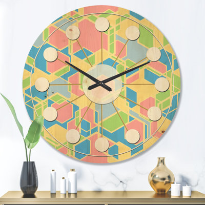 Solid Wood Wall Clock