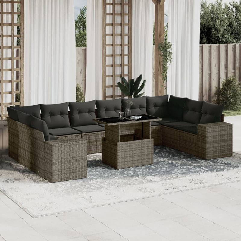 Ensemble de canapé de jardin Vidaxl