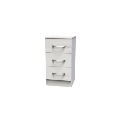 Dekyn 37cm W Manufactured Wood Bedside Table