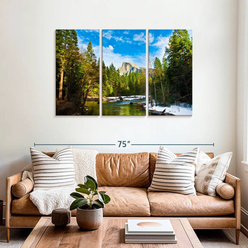 Alvord Glimpse Of Half Dome, H 36 po x l 57 po