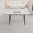 Grimm Faux Wood Extendable Rectangular Dining Table