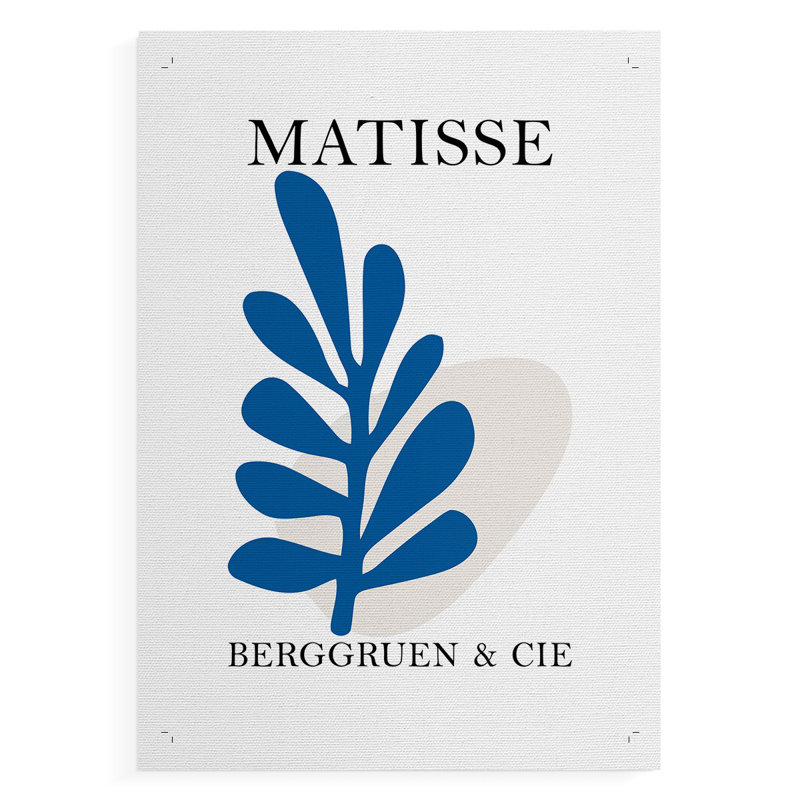Matisse CCXCII, reproduction encadrée - reproduction de toile seulement - NON-CADRE, H 18 po x l 12 po
