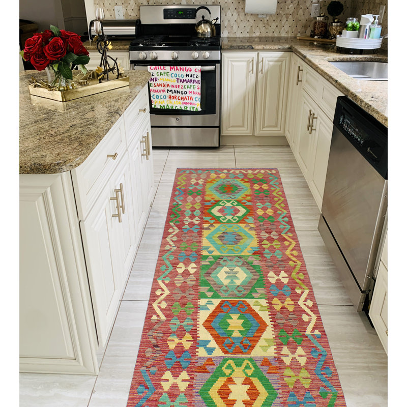 Flatweave Shynar Red Runner