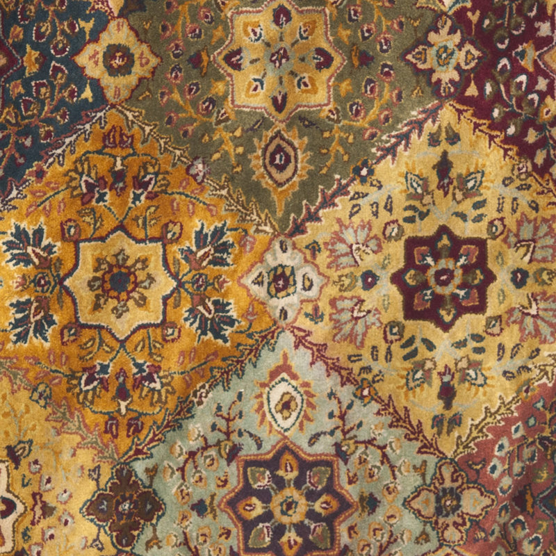 Evie New Zealand Wool Geometric Rug, Oval 5' x 8'