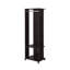 Kolen Finish Hall Tree with Storage Compartments, Hanging Rod, and Full-Length Mirror for Modern Entryways