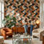 Décoration murale abstraite Mid-Century
