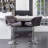Breydon Swivel Upholstered Counter Stool with Metal Frame-899955349