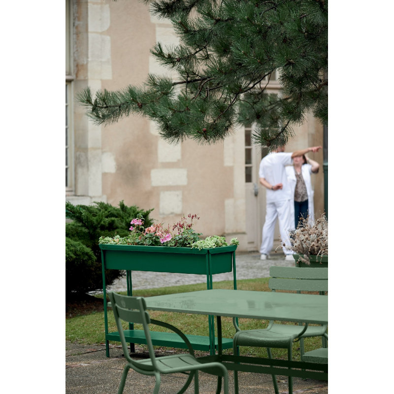 Luxembourg Outdoor Dining Side Chair, 2, Cactus