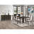 Glenmoor Dark Grey Rectangular Dining Table