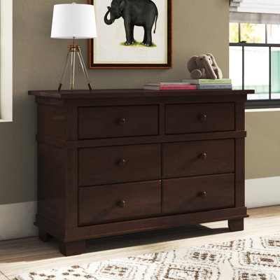 Adam 6 Drawer Double Dresser by Greyleigh Baby & Kids