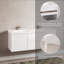 Meuble-lavabo flottant avec lavabo, meuble-lavabo mural moderne avec lavabos en résine et tiroirs à fermeture en douceur-691212927-691212920