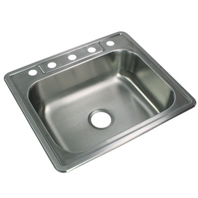 25'' L Stainless Steel Kitchen Sink