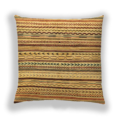Alburquerque Striped Reversible Throw Pillow