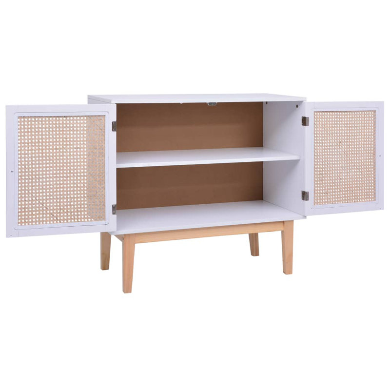 Engleman Sideboard, White/Light Brown