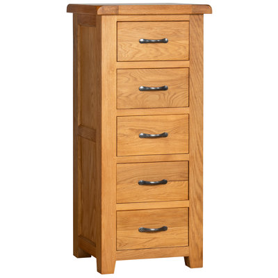 Thornbury 55.5cm W 5 - Drawer Chest of Drawers