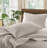 Brooklyn Loom Matte Cotton Velvet Wavy Square Stitch Quilt Set-118624098-118624101