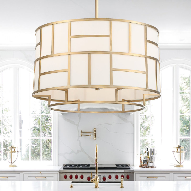 Danielson 6 - Light Chandelier, Gold