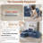 Compression Sectional Couch with Ottoman-651403036-651403035