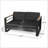 GIOVANNA LOVESEAT: Durable Aluminum Frame With Water-Resistant Cushions, Perfect For Outdoor Relaxation And Comfort.