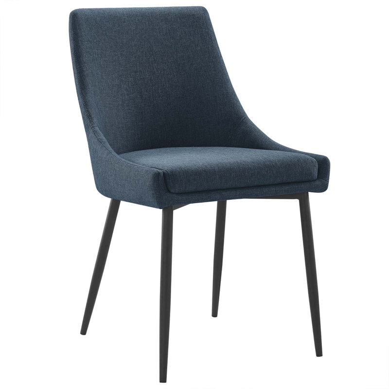 Carson Carrington Lagersberg Upholstered Fabric Dining Chairs, Gray