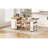 Storage Cabinet with Extendable Dining Table-792823445-792823446