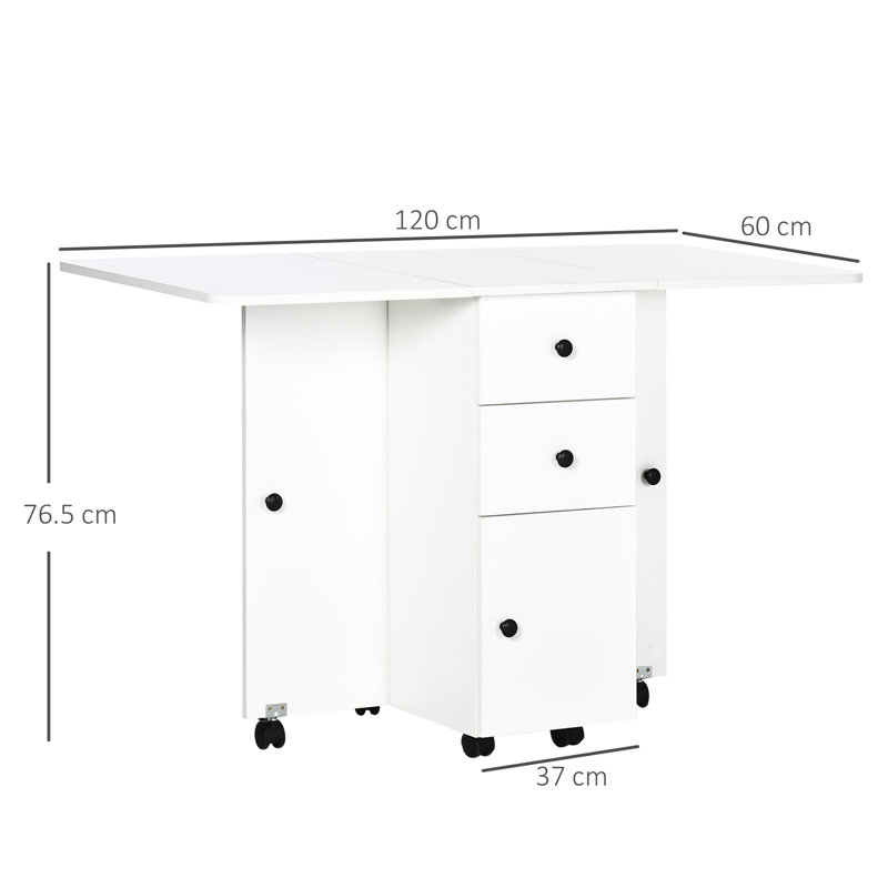 Louima Dining Table, White